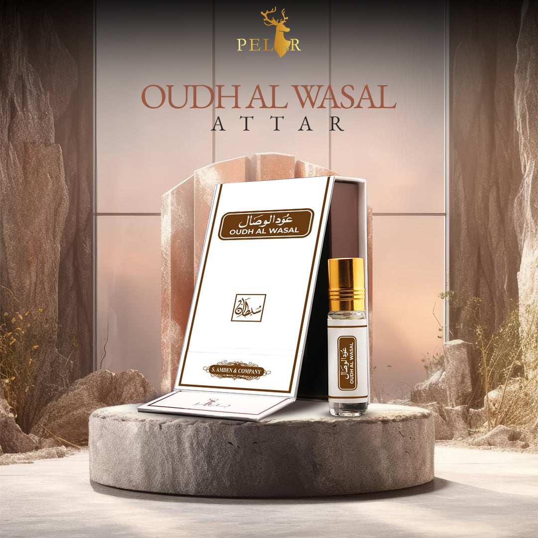 Oudh Al Wasal Attar 6ml by Peler UAE