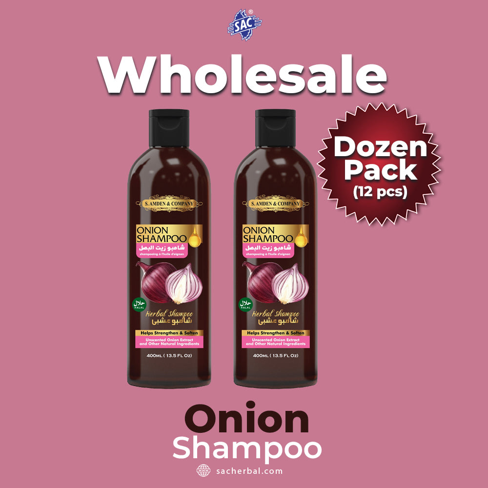 Onion Shampoo 400ml (Dozen Pack 12 pcs)