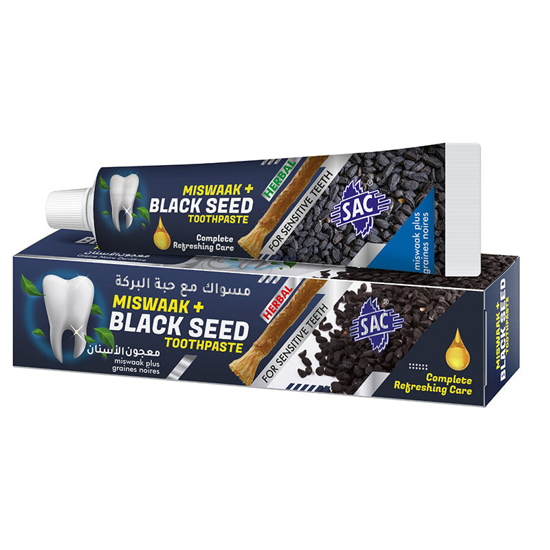 Meswak With Blackseed Tooth Paste 125gm (Dozen Pack 12 pcs)