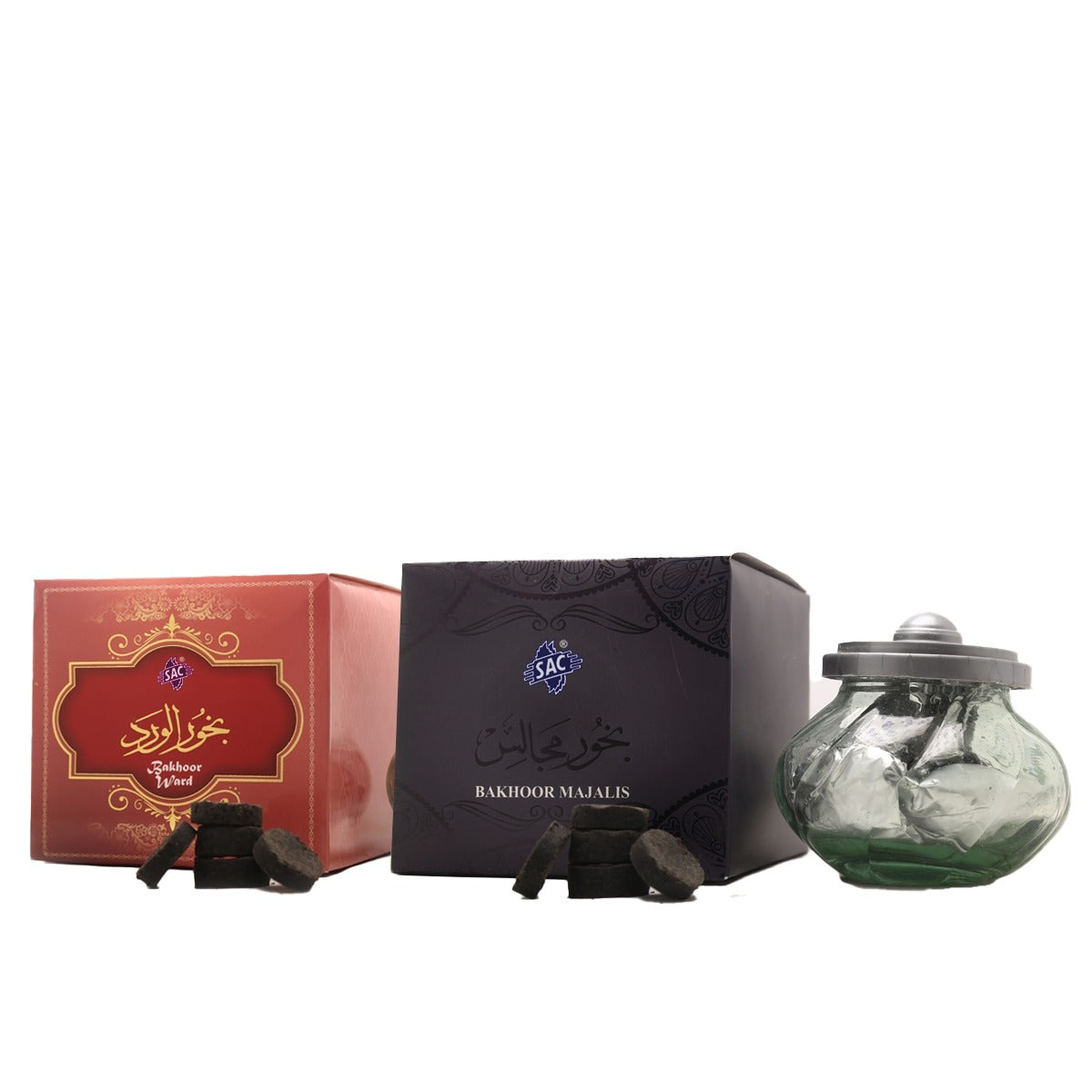 Bakhoor Majalis 150gm & Bakhoor Ward 150gm( pack of 2)