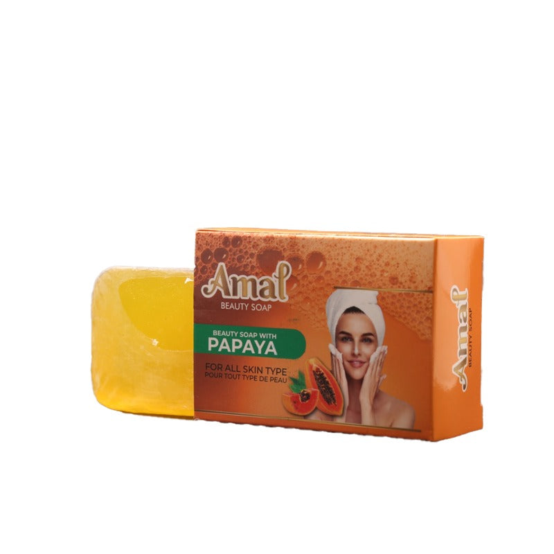 AMAL SOAP 100gm Papaya Bar For Daily Use