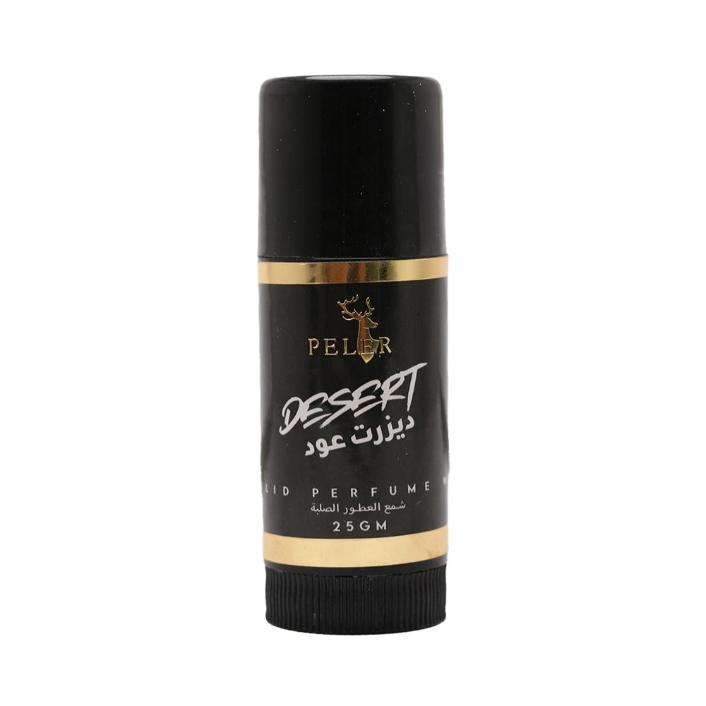 Desert Oudh Solid Perfume Wax 25gm by Peler