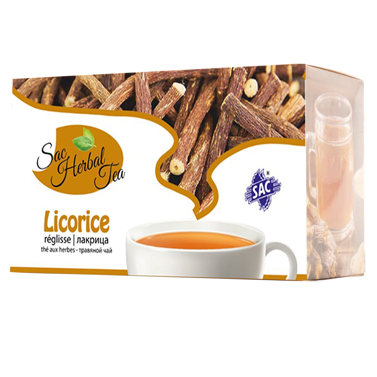 Licorice Herbal Green Tea  (20 Sachets Per Pack)