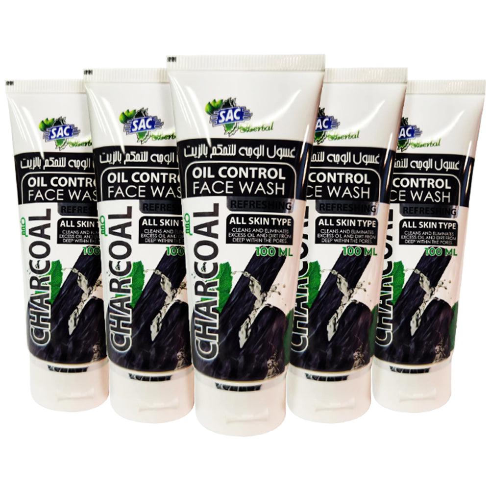 Charcoal Oil Control Face Wash 100ml (Dozen Pack 12 pcs)