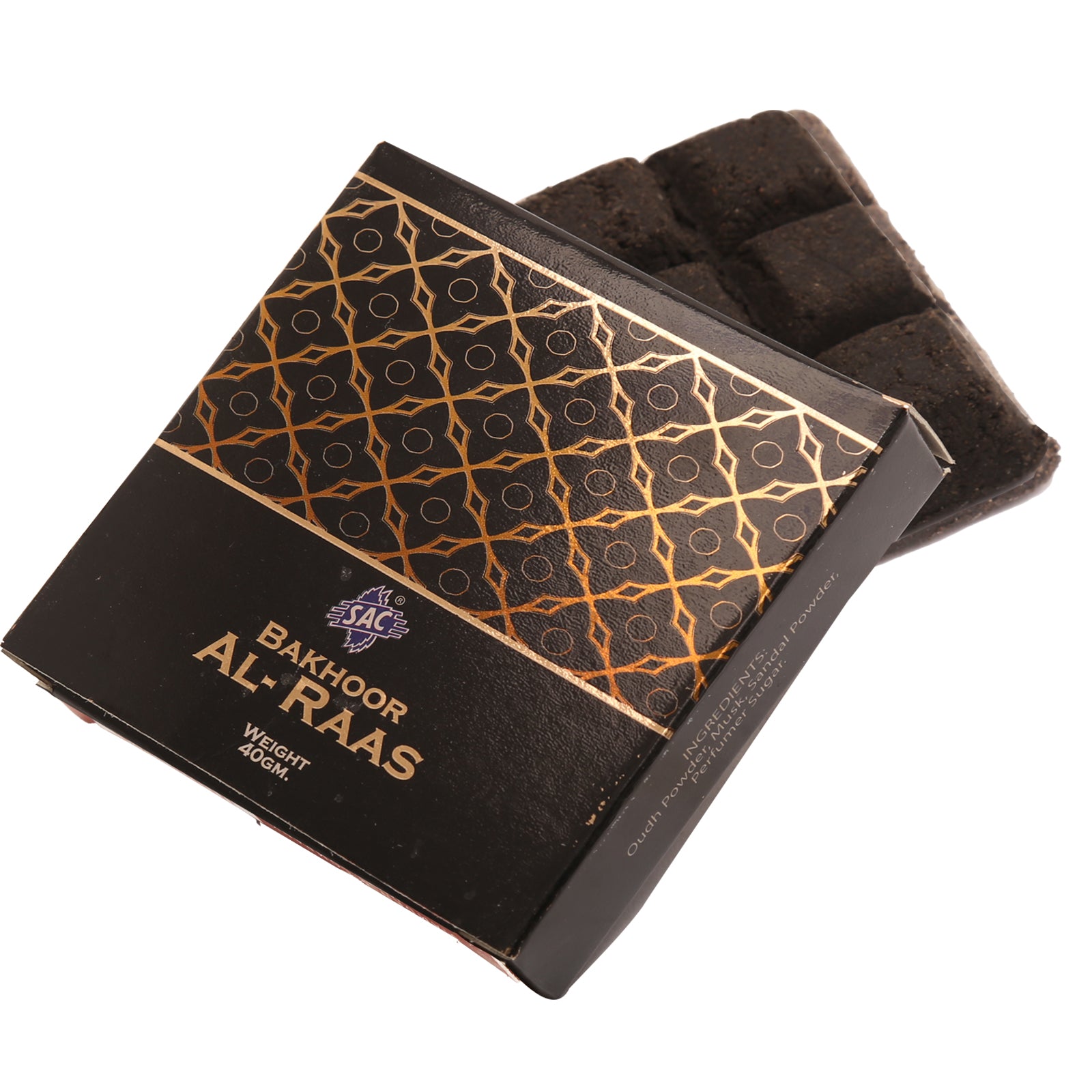 Bakhoor Al Raas 60gm Chocolate incense Bar