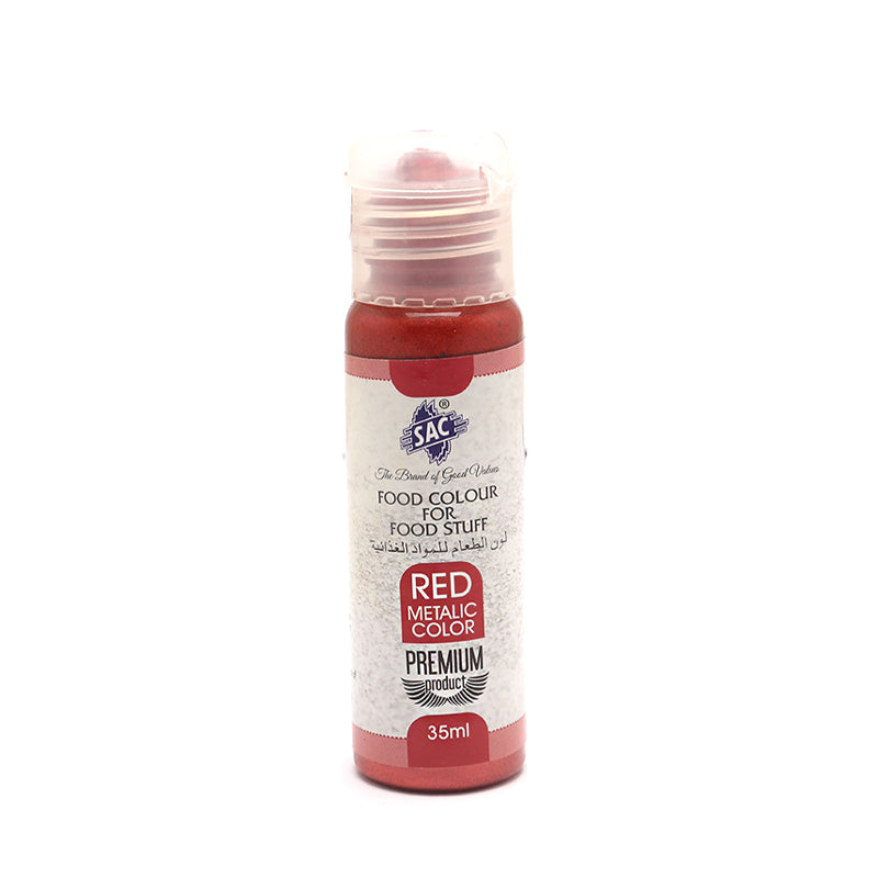 Red Metallic Food Gell Color 35ml