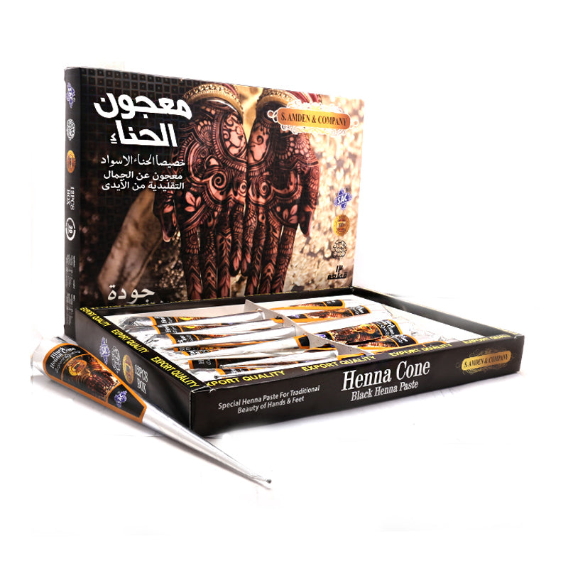 Black Henna Pack of 12