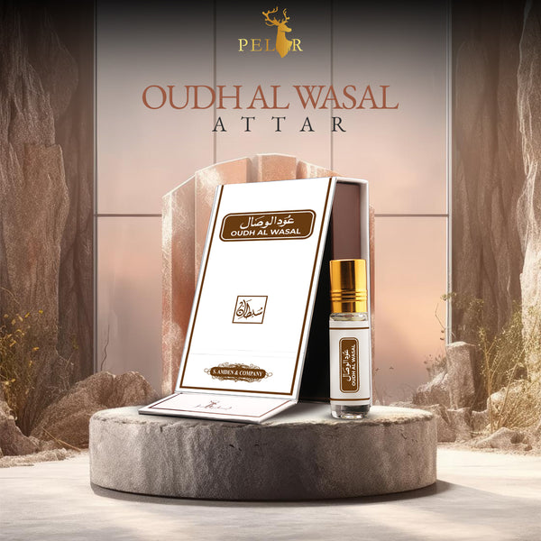 Oudh Al Wasal Attar 6ml by Peler UAE