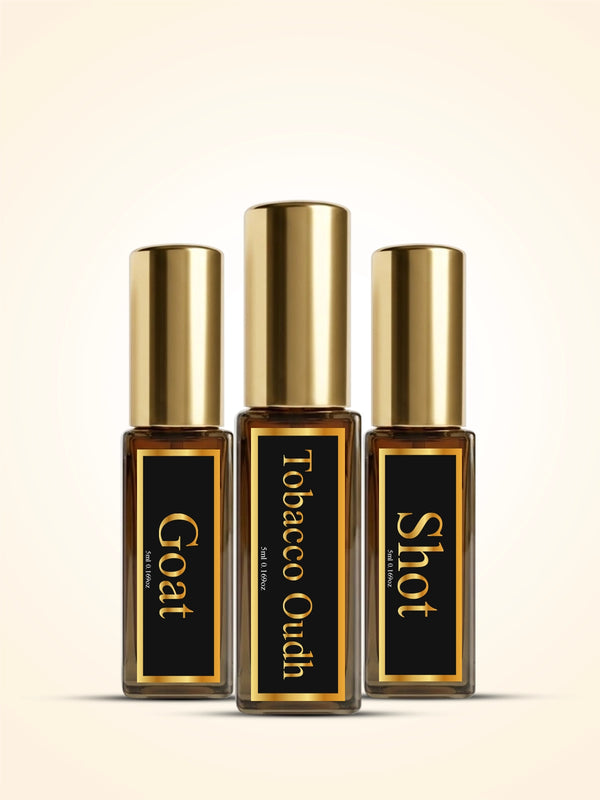 Trial Pack(Shot,Tobacco Oudh,Goat)