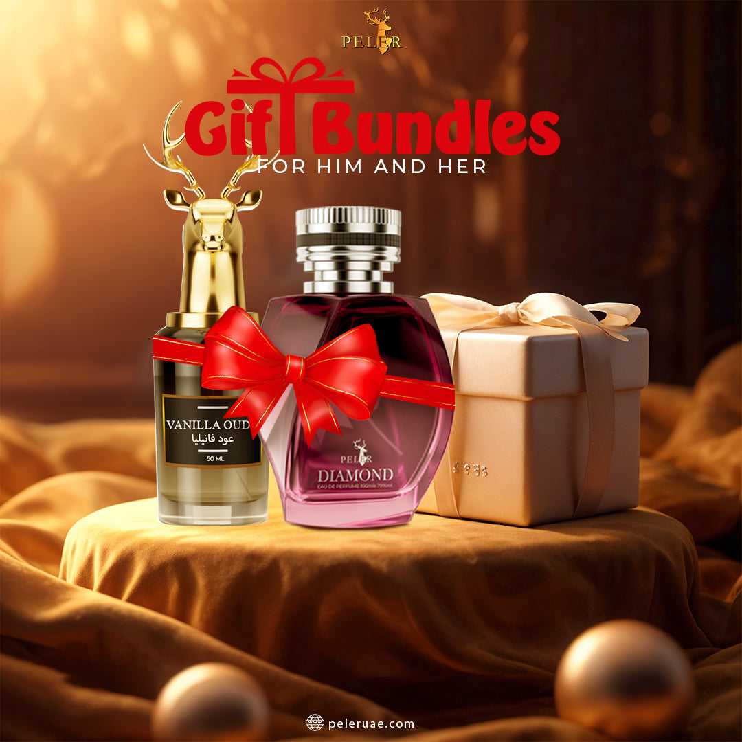 Vanilla Oudh & Diamond Perfume (Gift Bundles for Him & Her)