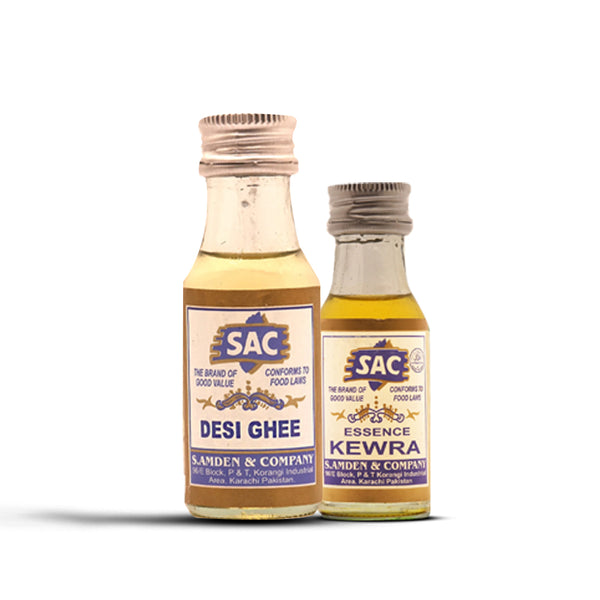 Desi Ghee & Kewra Essence Flavor - 25ml (Pack of 2)