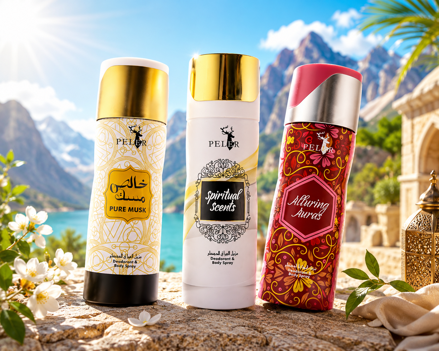 Deodorant 200ml | Body Spray | Pack of 3 | Oriental Fragrance | Room Spray All Purpose