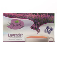 Lavender Herbal Green Tea  (20 Sachets Per Pack)