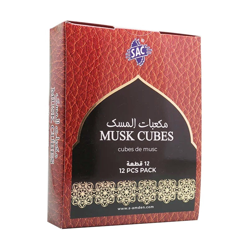 Musk Cubes -12 pcs  - Solid Perfume