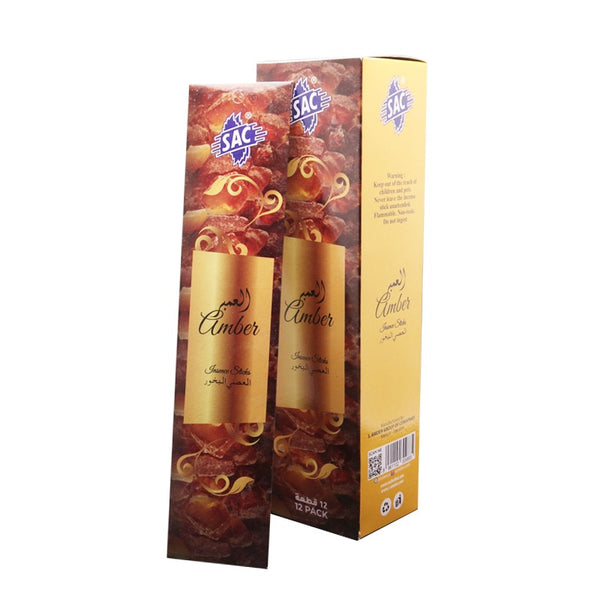 Amber Agarbatti Pack of 12