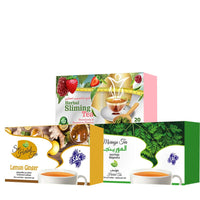 Celebrity's Tea Pack (Slimming Tea,Lemon Ginger, Moringa)