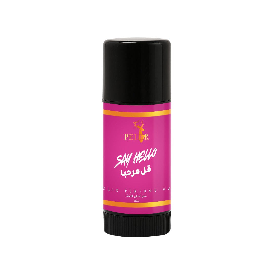 Say Hello – Solid Wax Perfume by Peler