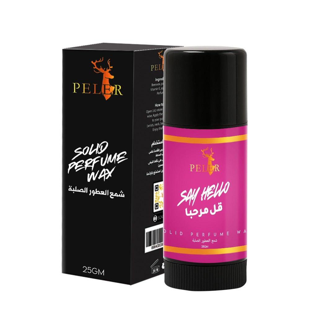 Say Hello – Solid Wax Perfume by Peler
