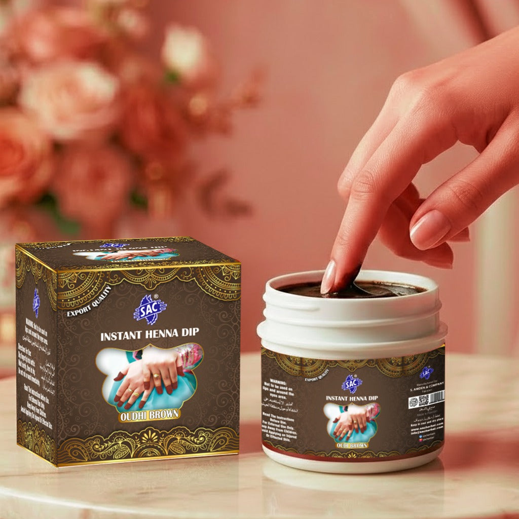 SAC Instant Henna Dip - Oudhi Brown.