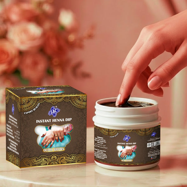 SAC Instant Henna Dip - Oudhi Brown.