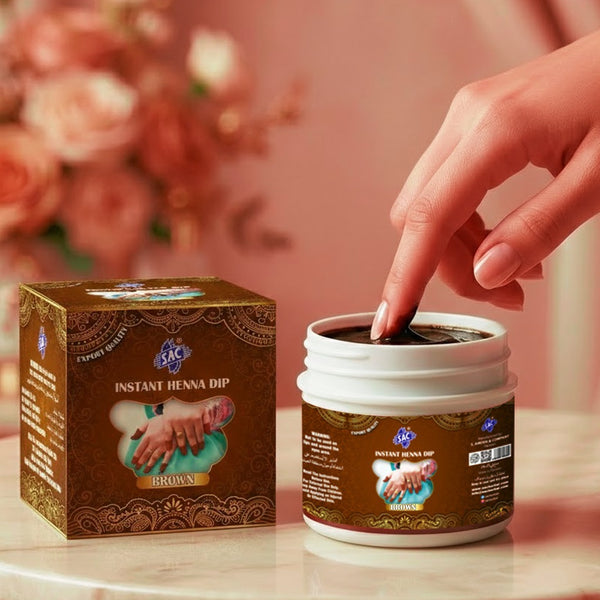 SAC Henna Dip Instant Henna - Brown.