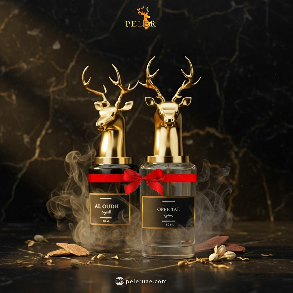 Peler Signature Duo Gift Set - Al Oudh and Official Perfumes (50ml Each).