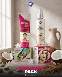 SAC Skin Care Pack – Sparkling Glow Beauty Cream, Rice Water, Coconut Cream & Dolly Gold