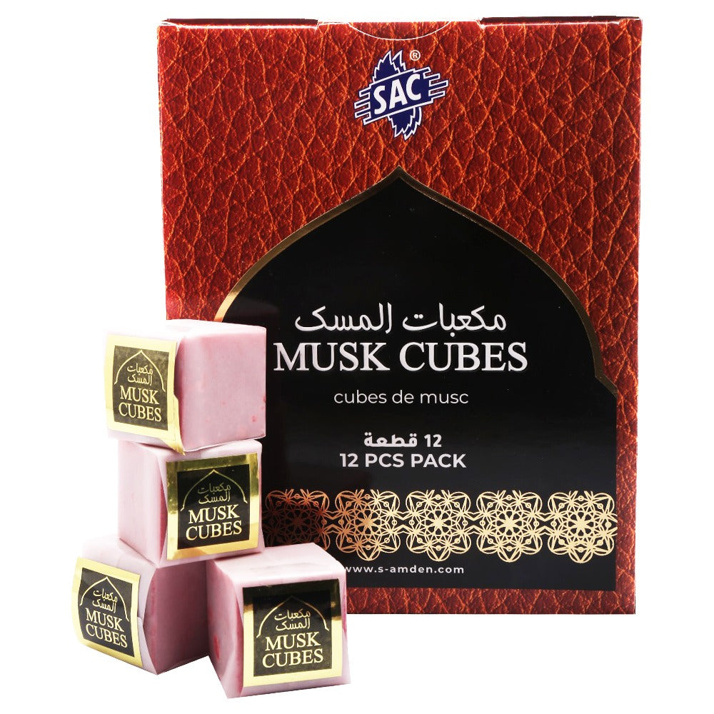 Musk Cubes -12 pcs  - Solid Perfume