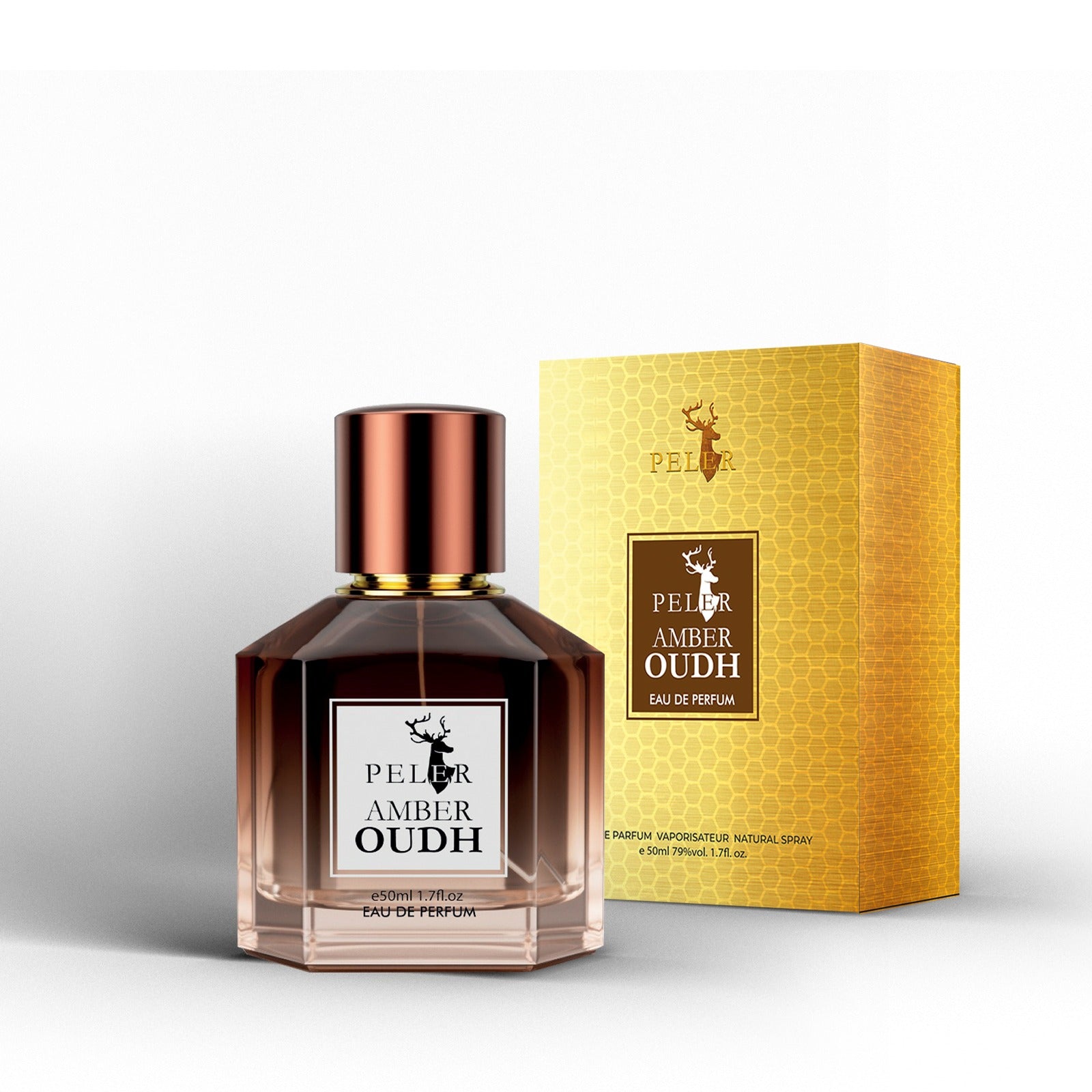 Amber Oudh Perfume 50ml Peler UAE