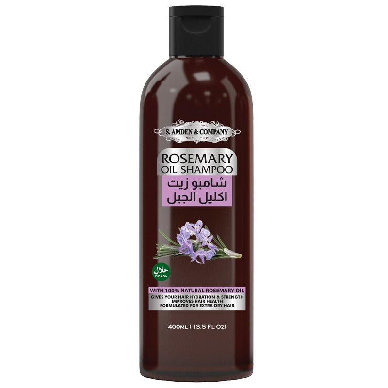 Rosemary Shampoo - Nourishing, Adds Volume, Revitalising - 400ml