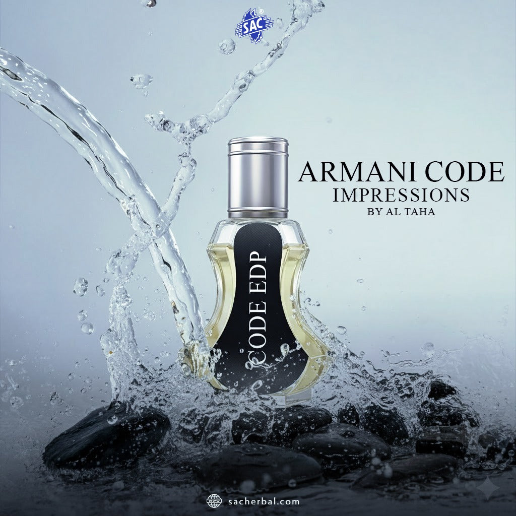 Code EDP Impression by Al-Taha – 35ml | Long-Lasting Masculine Perfume