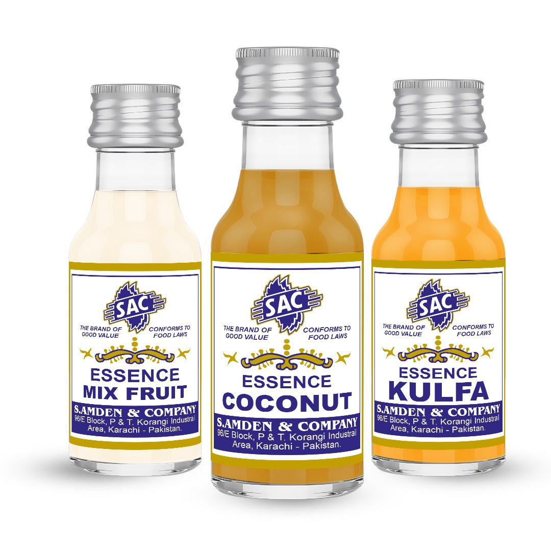 Kulfa, Mix Fruit & Coconut Flavor - 25ml (Pack of 3)