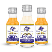 Kulfa, Garam Masala & Achar Flavor - 25ml (Pack of 3)