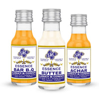 Butter, Achar & BBQ - 25ml (Pack of 3)