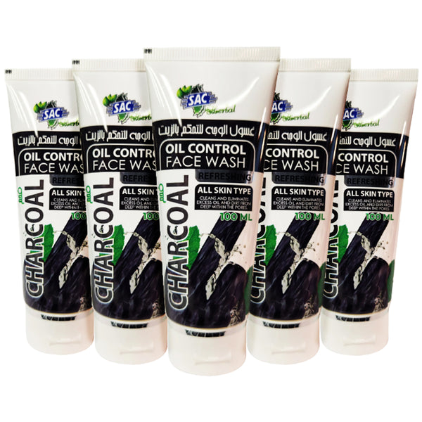 Charcoal Oil Control Face Wash 100ml (Dozen Pack 12 pcs)