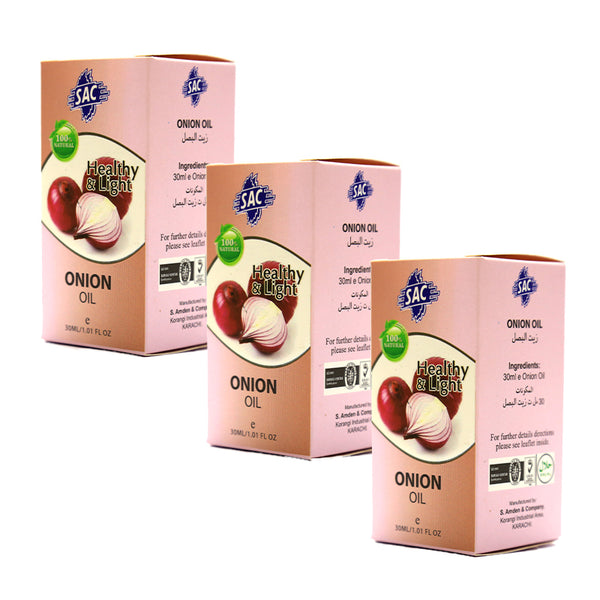 SAC Onion Oil - Pack of 3