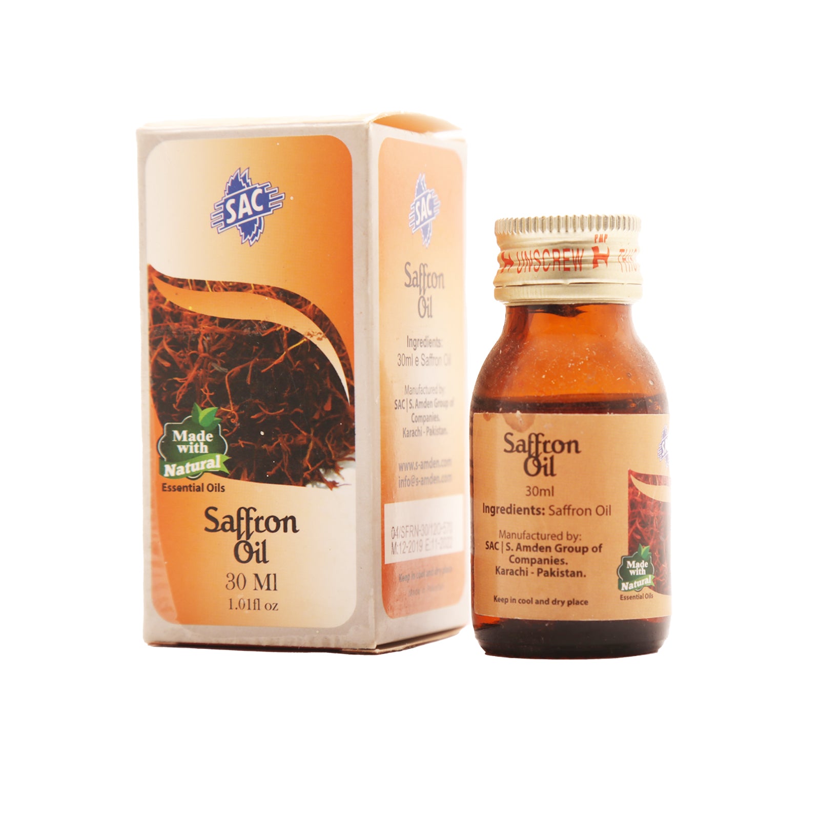 Saffron Oil