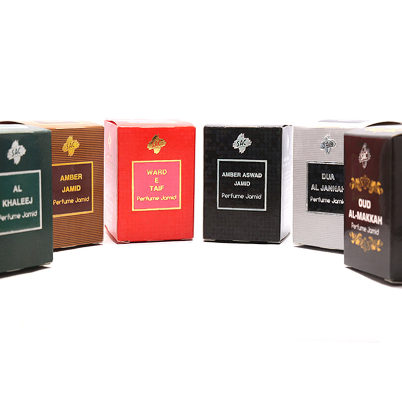 Musk Cube Pack of 6 Cubes, 6 Fragrances Perfume