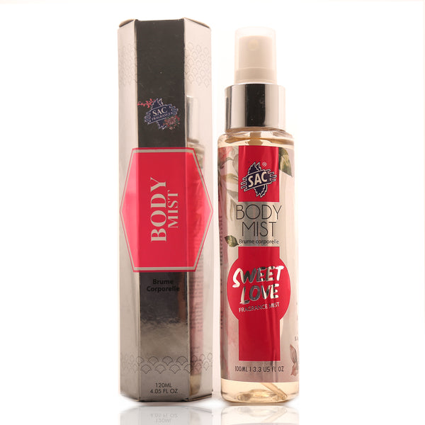 Body Mist - Sweet Love - 100ml Body Spray